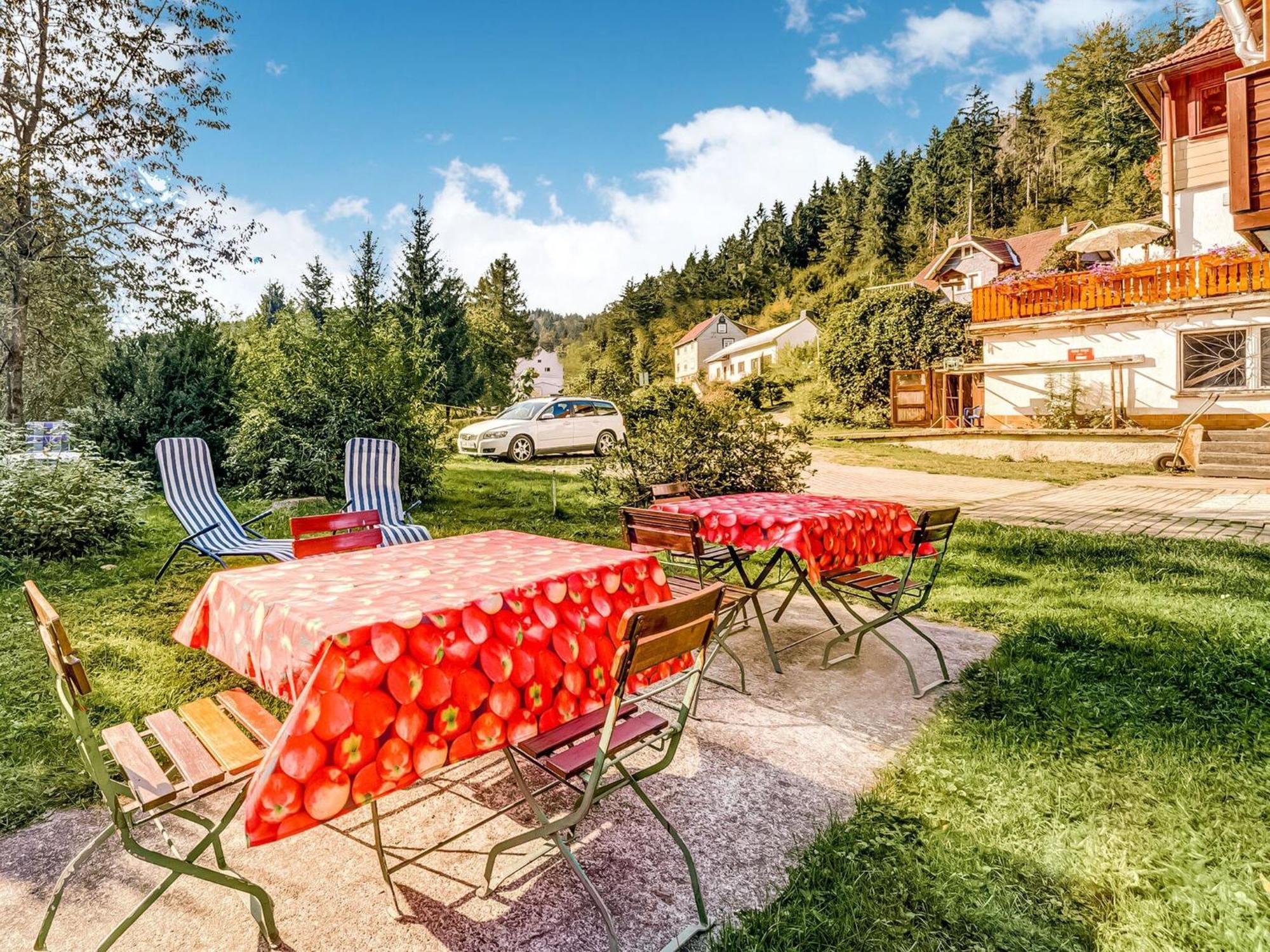 Gießübel Apartment Thuringian Forest With Balcony מראה חיצוני תמונה
