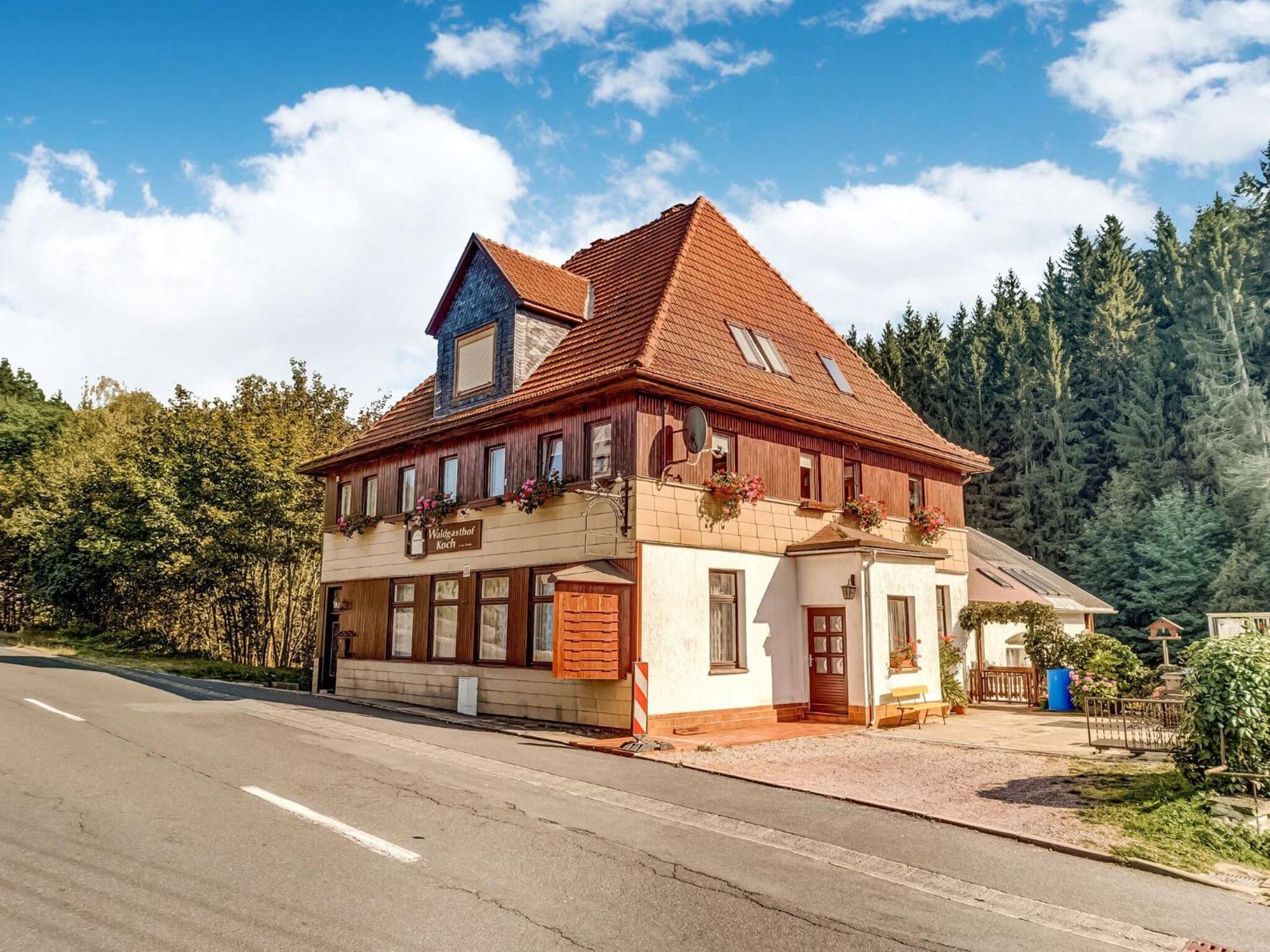 Gießübel Apartment Thuringian Forest With Balcony מראה חיצוני תמונה